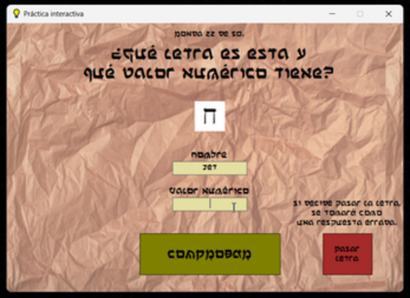Jugando con el Alefbet Image