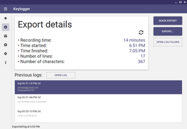 Keylogger 2.0 Image