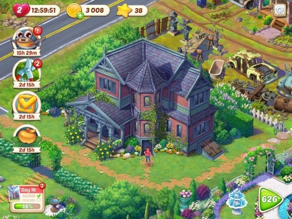 Lily’s Garden: Match & Design screenshot