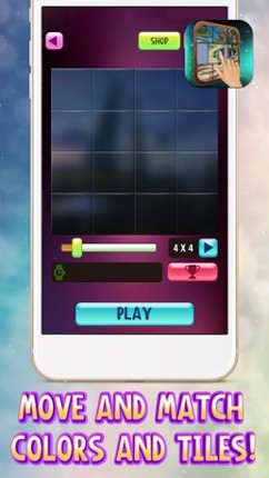 Magic Slide Photo Puzzle – Challenge Kids to Move & Match Tiles and Un-block The Picture.s screenshot