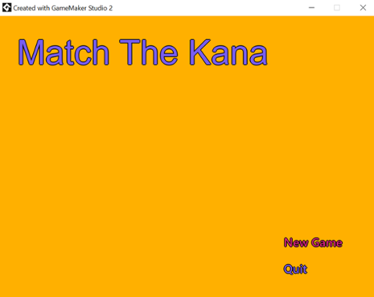 Match the Kana Image