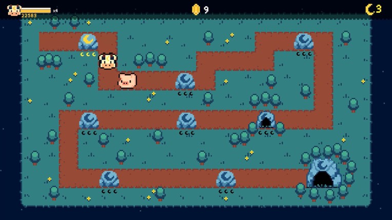 Moonlight Cow: Guardian of the Night screenshot
