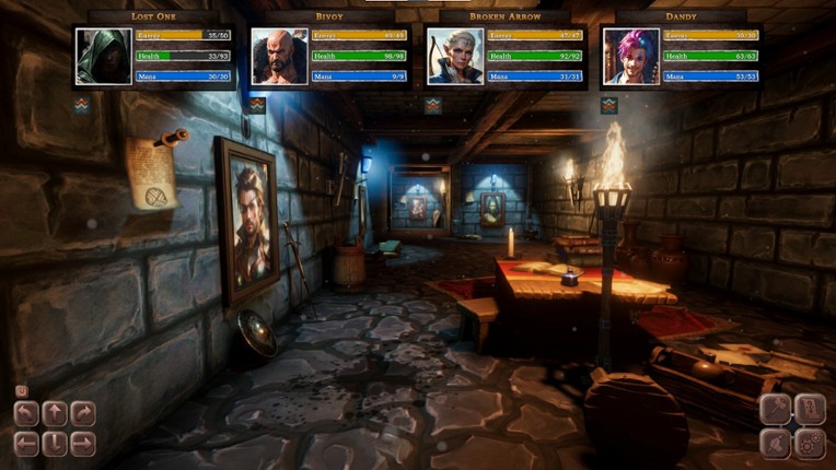 Paper Dungeon - Deep Down screenshot