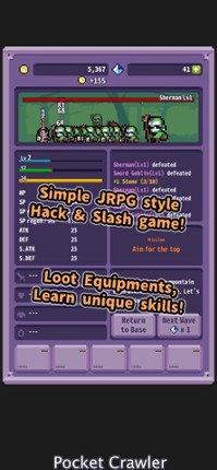 PocketCrawler screenshot