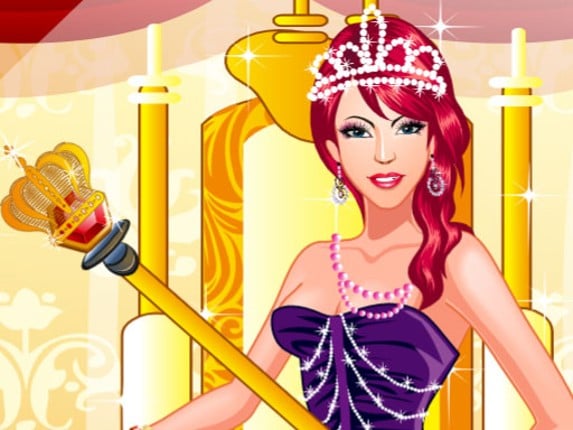 Queen Elisa Dress up Game Cover