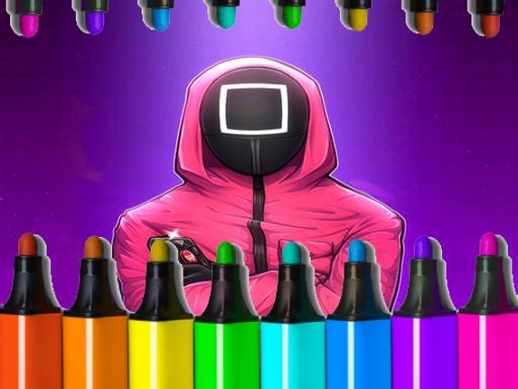 Squid Game Coloring Book s2 Image