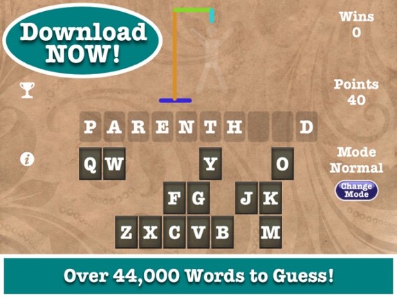 Stress Free Endless Hangman screenshot