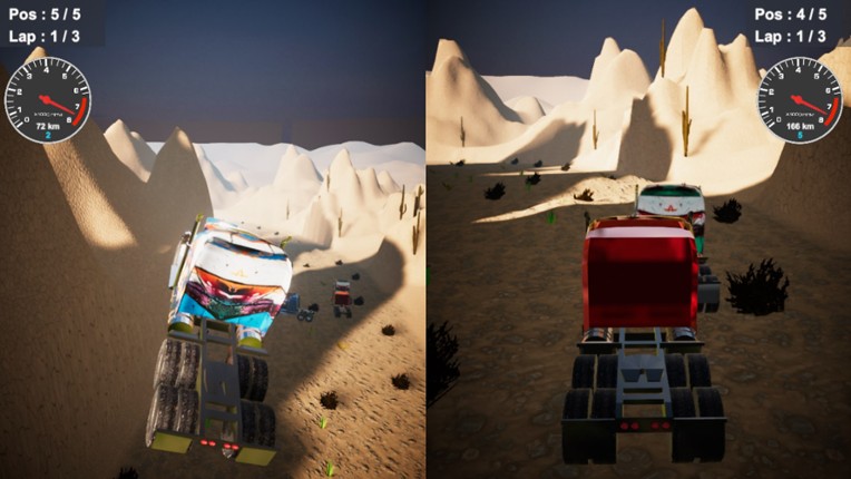 Truck Racing Simulator Multiplayer Game screenshot