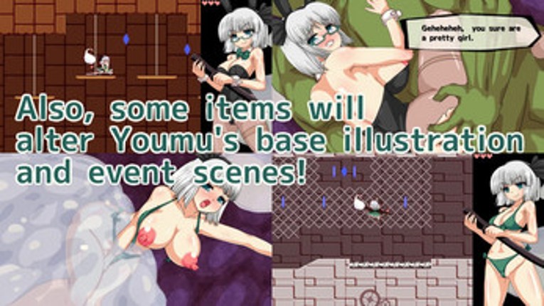 Youmu Konpaku & Dungeon of Lewd Creatures screenshot
