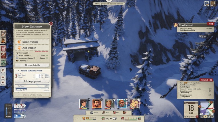 Above the Snow screenshot