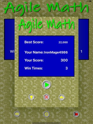 Agile Math + screenshot