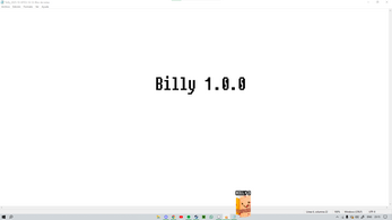 BILLY1 screenshot