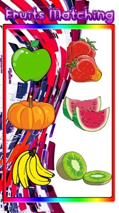 Cards Game For Kids - Fruits Matching Puzzles Test screenshot