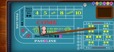 Craps - Vegas Casino Craps 3D Image