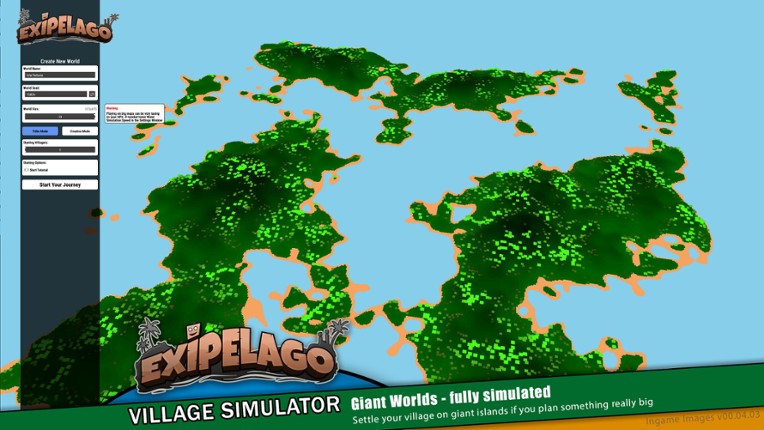 Exipelago screenshot