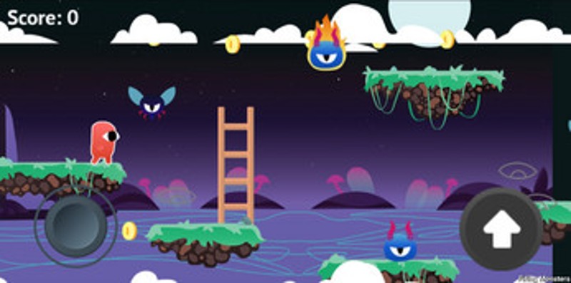 Firing Monsters (Platformer) screenshot