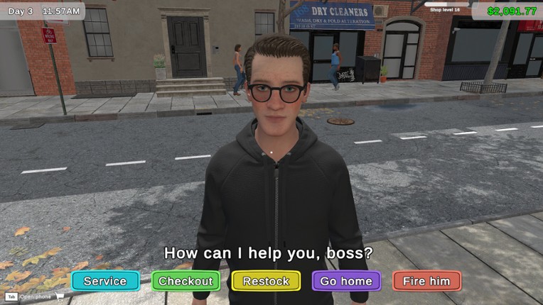 Fish Shop Simulator screenshot