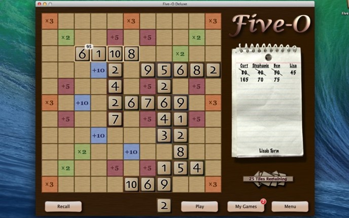 Five-O Deluxe screenshot