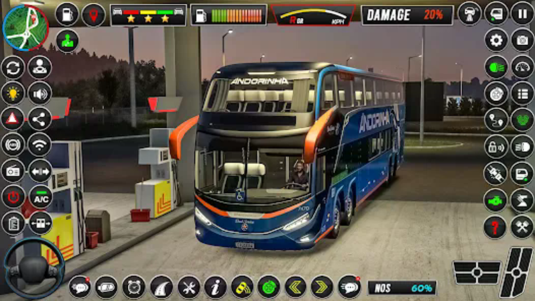 Coach Bus Driving: Offroad Bus screenshot
