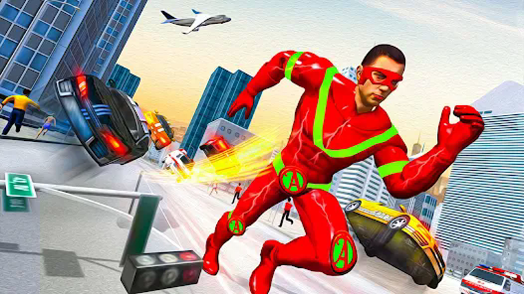 Flying Robot Games: Super Hero Image