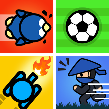 2 Player Games : Red vs Blue Game Cover