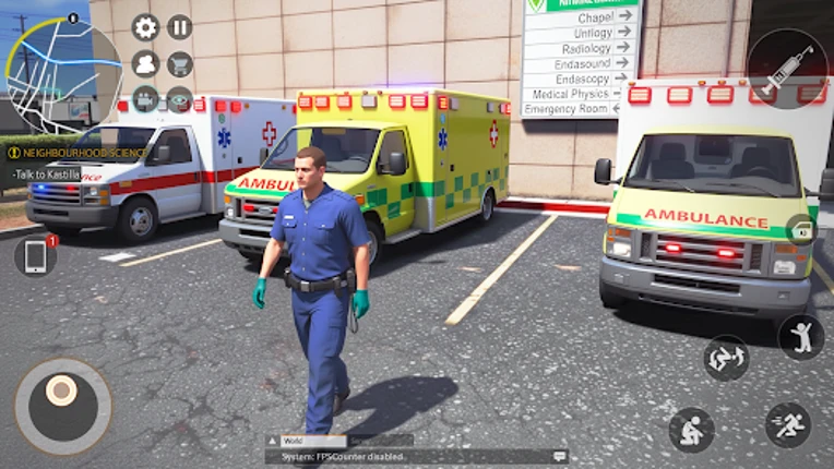 Ambulance Duty Rescue Mission Image
