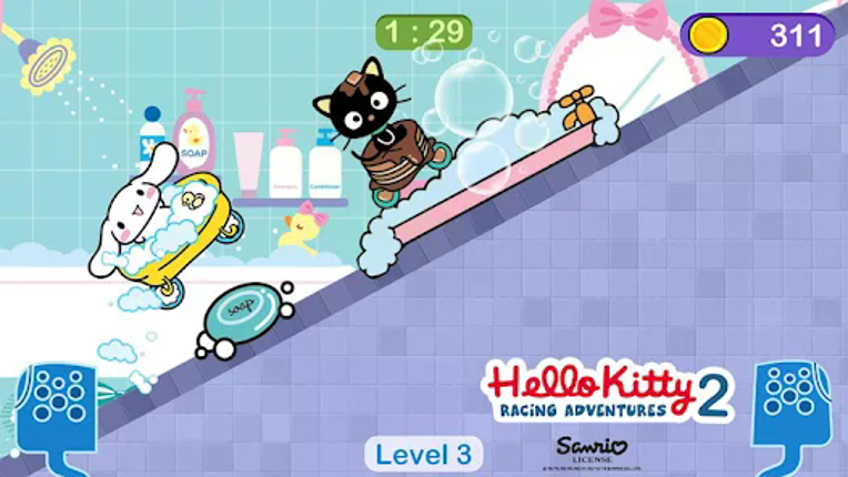 Hello Kitty games - car game Image