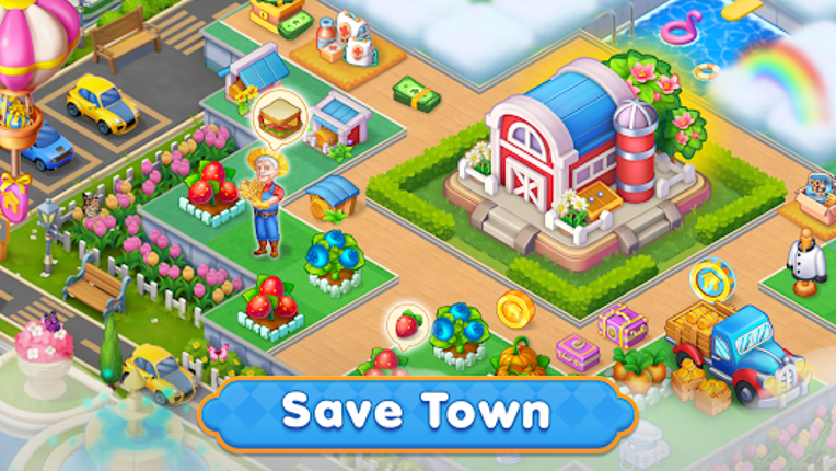 Merge HomeTown: Merge Games screenshot