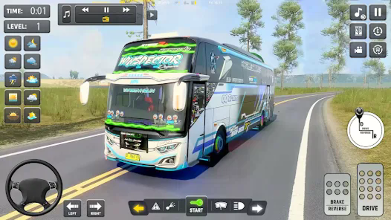 Bus Driving Passenger Bus Game screenshot