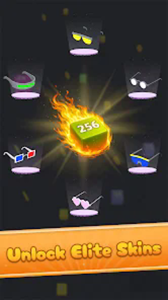 2048 Snake : Number Cube Snake Image