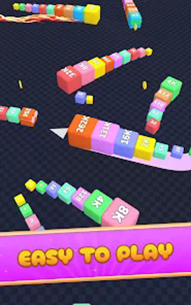 2048 Snake : Number Cube Snake screenshot
