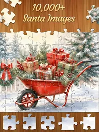 Santa Jigsaw Puzzle Games Image