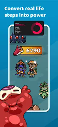 Monster Walk: Step Adventure screenshot