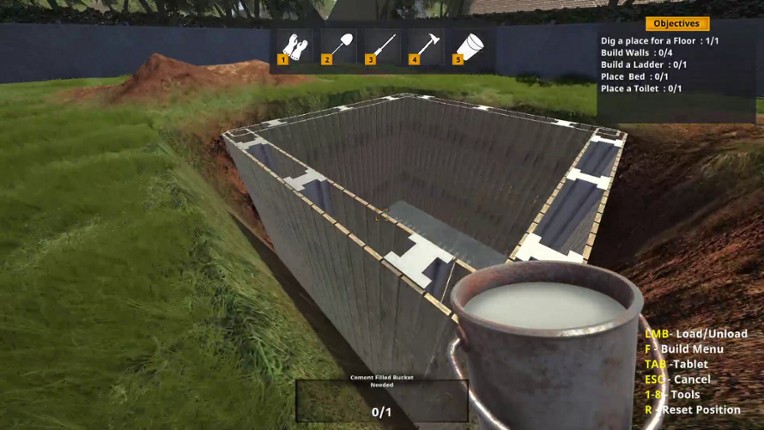 Bunker Builder Simulator screenshot