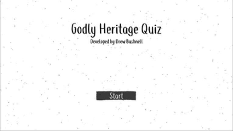 Godly Heritage Quiz Image