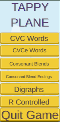 Tappy Plane Phonics Image