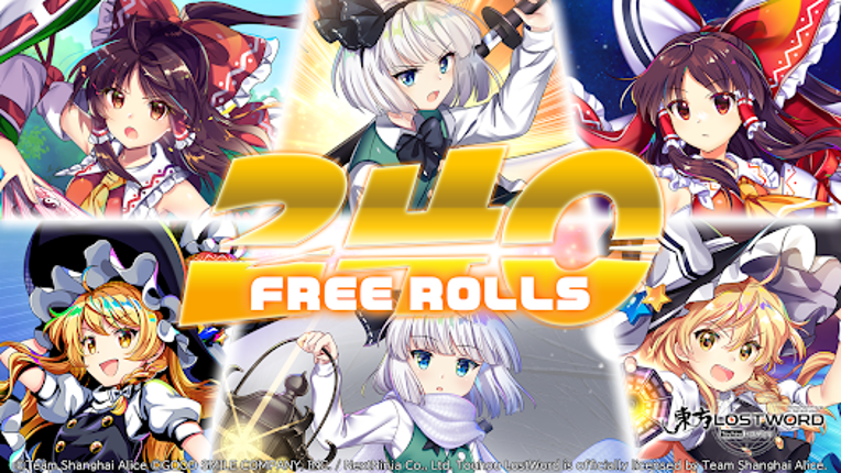 Touhou LostWord screenshot