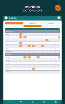 Statastic Basketball Tracker Image