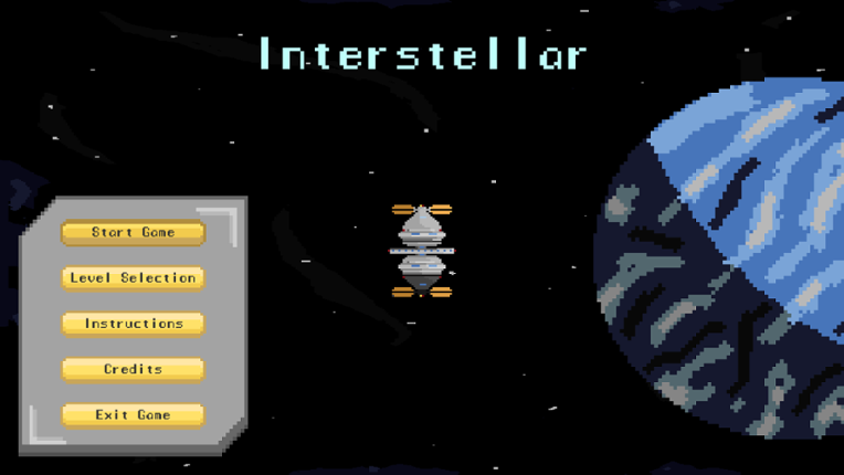 Interstellar - 2DPlatformer Game Cover