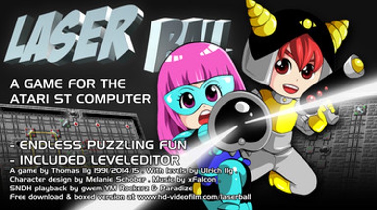 Laserball 2015 - ATARI ST/STe/Falcon (2015) screenshot