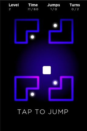 Neon Zone Free - a tilt and turn puzzle screenshot