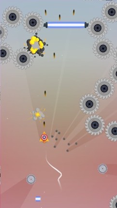 Paper Plane - Avoid Object &amp; Don't Grind Saw Blade screenshot