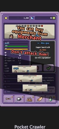 PocketCrawler screenshot