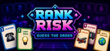 Games like Rank Risk: Guess the Order