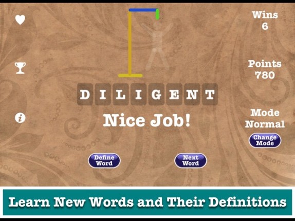 Stress Free Endless Hangman screenshot