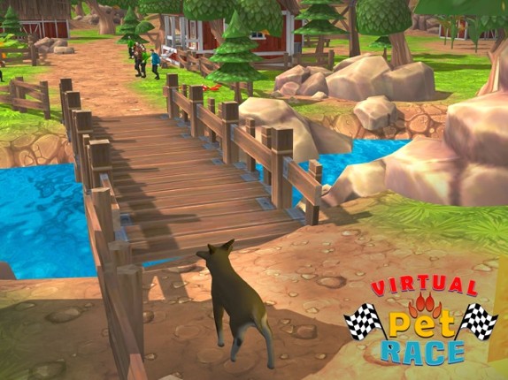 Virtual Pet World Racing Town screenshot