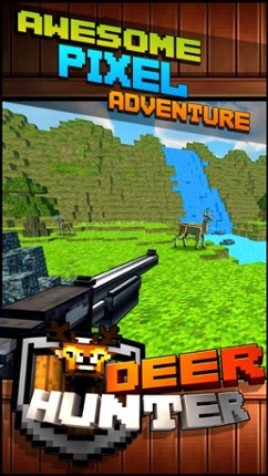 Wild Deer Hunt-ing Survival Pixel World 2016 - Mini Hunter Image