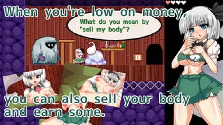 Youmu Konpaku & Dungeon of Lewd Creatures screenshot