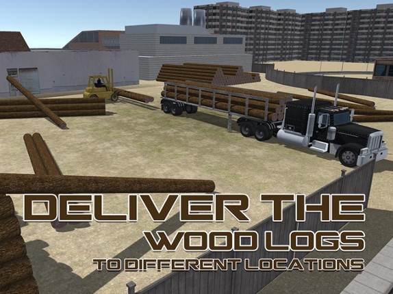 3D Logging Truck Driver – Drive mega cargo lorry in this driving simulator game screenshot