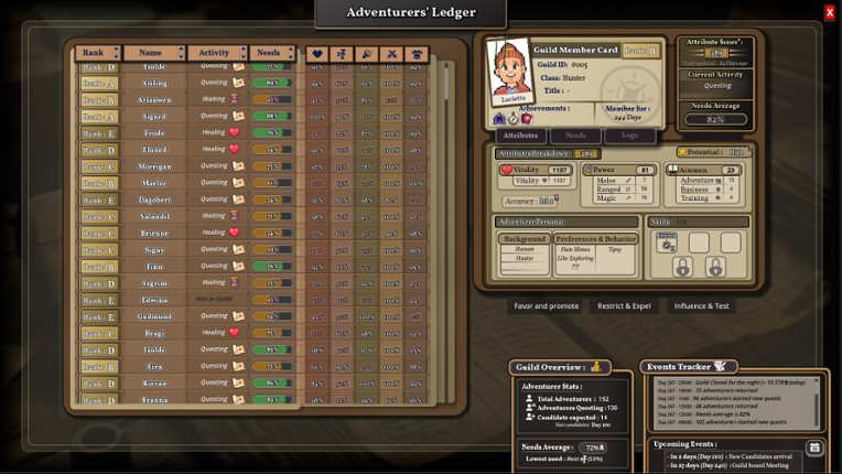 Adventurers Guild Inc. screenshot